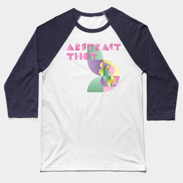 Abstract Thot Baseball T-Shirt by SequinFreud